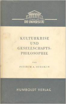 Pitirim A. Sorokin - 